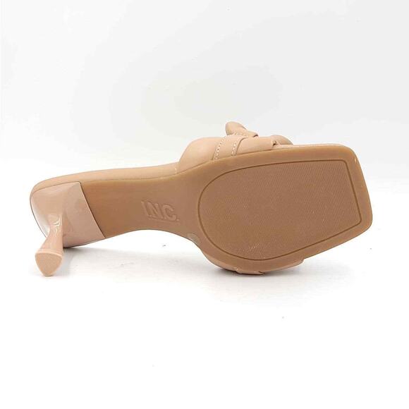 I.N.C. International Concepts Women Beige Jemya Chain Slide Heel Sandals Size 6M - Picture 6 of 6